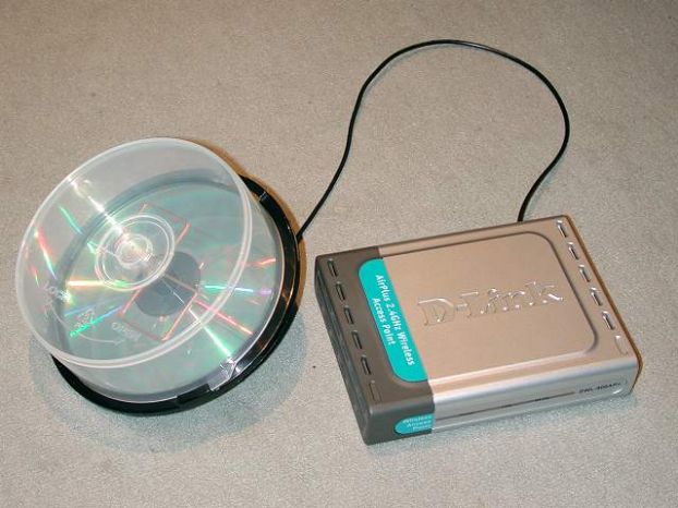 Изготовление Wi - Fi антенны из коробки CD-ROM схема
